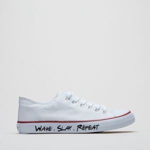 Logo Lace Up Sneakers White Tomy 