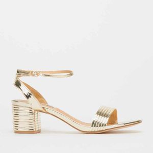 zando gold heels