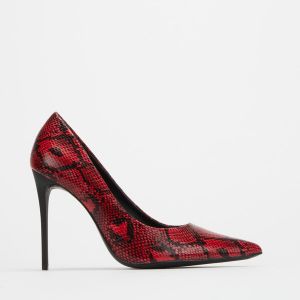 zando red heels