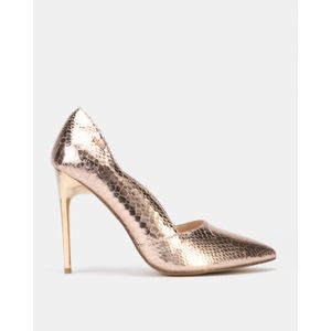 zando gold heels