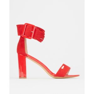zando red heels
