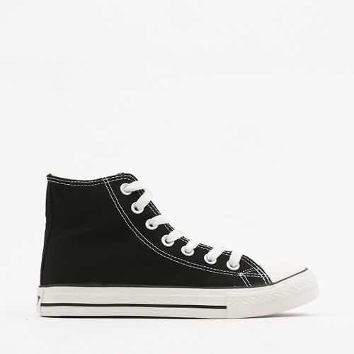 Viper Hi Cut Basic Canvas Sneakers Black Soviet | South Africa | Zando