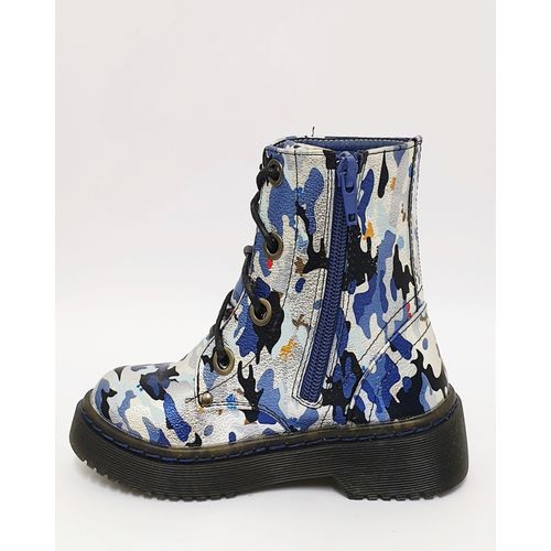 Combat Boot - Blue Camouflage Anjo Couture | South Africa | Zando