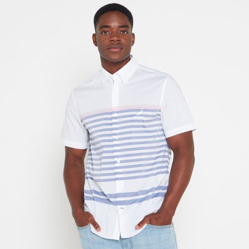 Navtech Small Stripe Shirt Bright White Nautica | South Africa | Zando