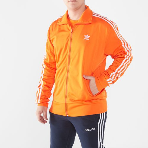 orange adidas track jacket mens