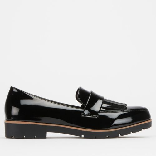 abella black flats