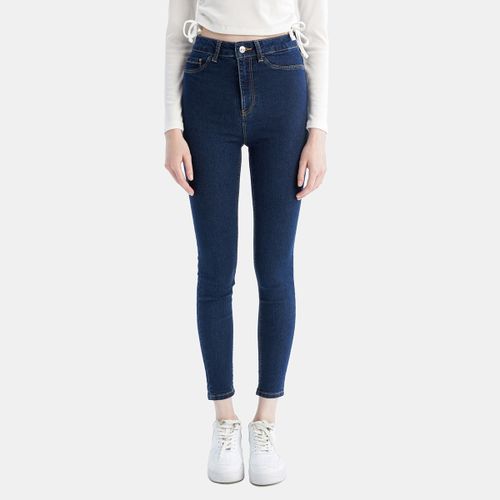 Women's Super Skinny Jegging Fit High Waist Jeans Blue DeFacto | South ...