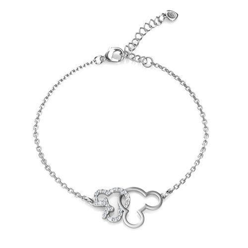 Disney Mickey Or Minnie Mouse Charm Bracelet 6.5