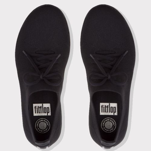 FitFlop Rally Leather Sneakers | Dillard's
