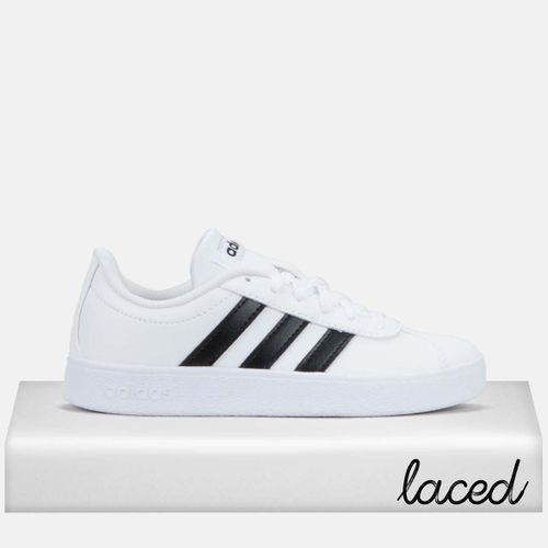 adidas VL Court 2.0 Sneaker White/Black 