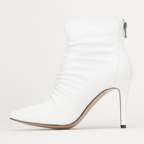 zando white heels