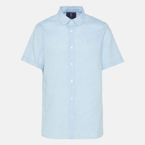 Real Ss Linen Shirt Blue Pick n Pay | South Africa | Zando