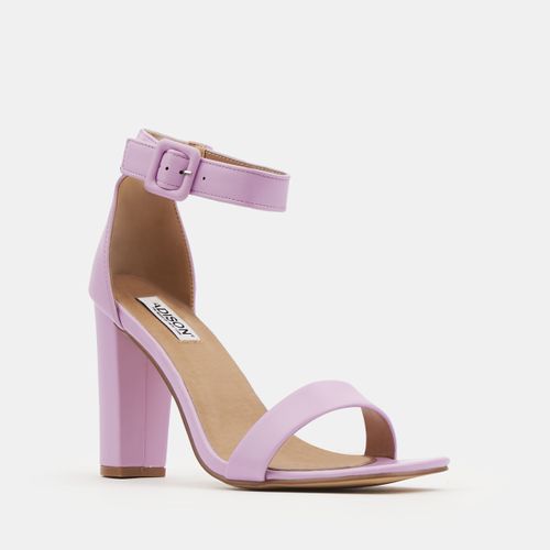 Lilac Quilted Strap Platform Heel Sandals – JiHa.