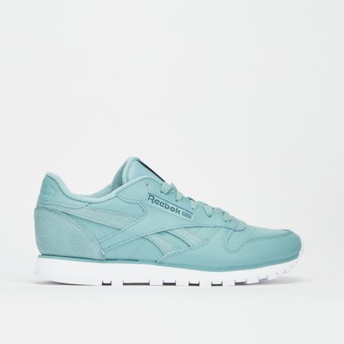 reebok classic leather green and white