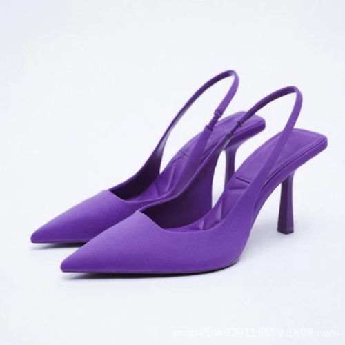 Mid Heel Slingback Shoes - Purple Joy Joy | South Africa | Zando