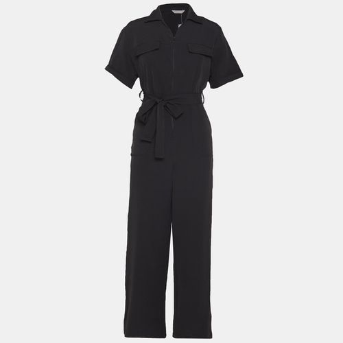 Real Woven Plain Pocket Jumpsuit Black Pick n Pay | South Africa | Zando