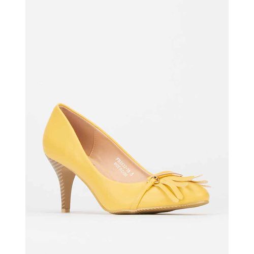 zando yellow heels