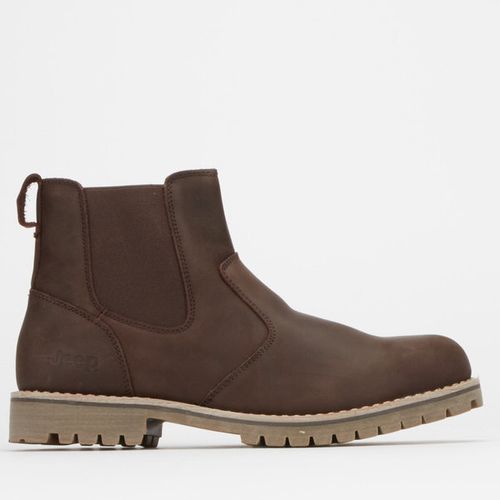 Leather Rugged Chelsea Boots Brown Jeep | Price in South Africa | Zando