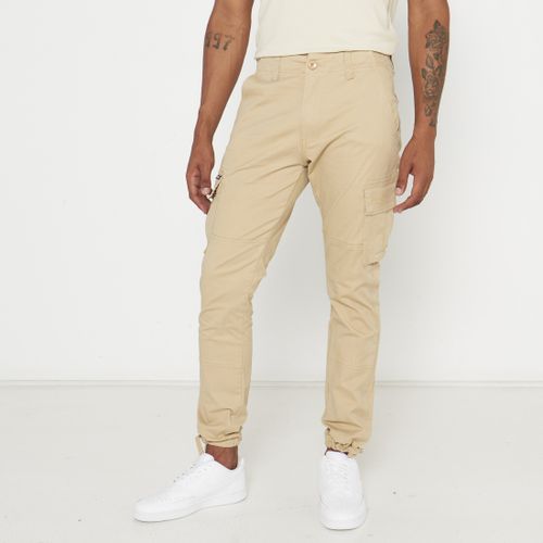 Mens Aca Joe Twill Cargo Pants in Khaki Aca Joe, South Africa