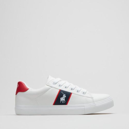 all white polo shoes