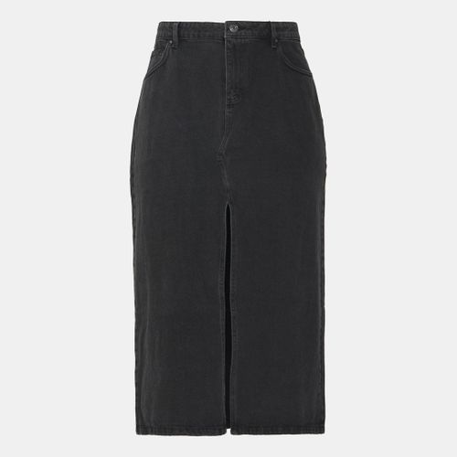 Curve Bailey Denim Maxi Skirt Graphite Black Cotton On | South Africa ...