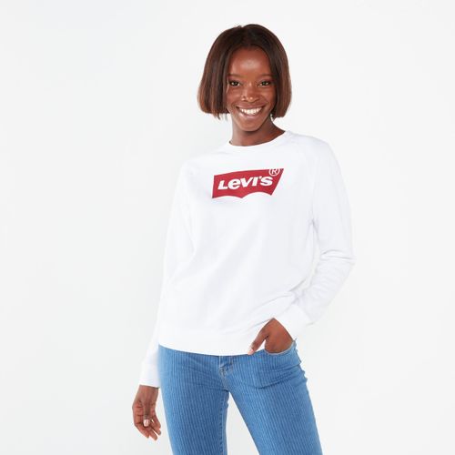 relaxed graphic crewneck sweatshirt