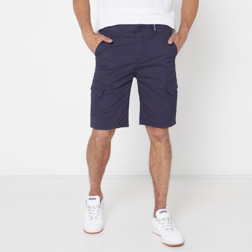 Mens Aca Joe Stretch Twill Cargo Shorts Blue Aca Joe | South Africa | Zando