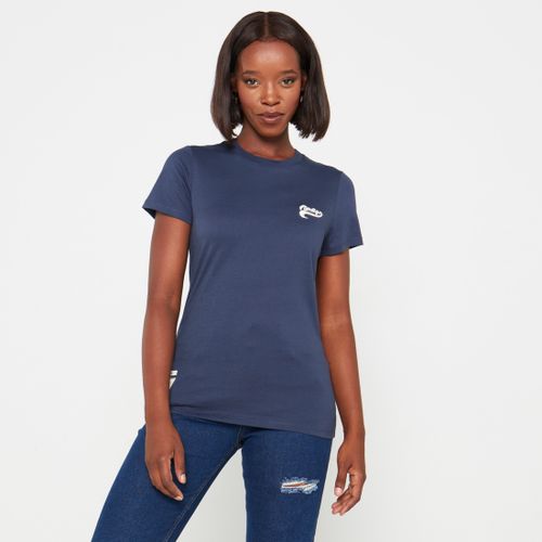 Small Embroidered Logo Tee in Mood Indigo Vertigo | South Africa | Zando