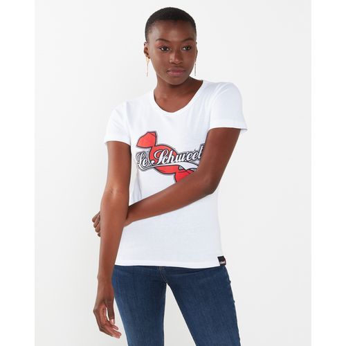 Flexx Short Sleeve Ladies T-shirt White Le Schweetz | South Africa | Zando