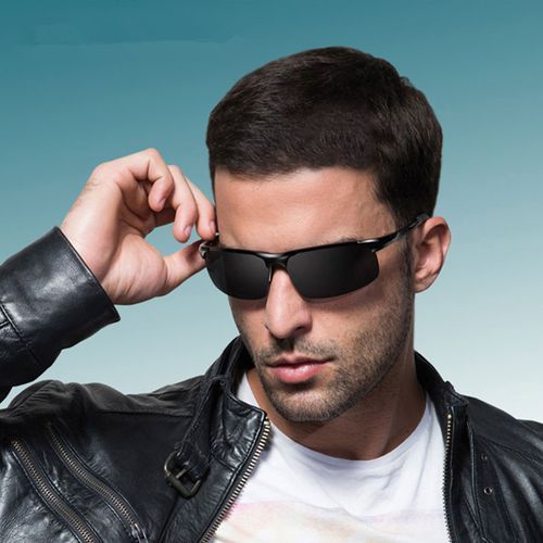 Aluminum Magnesium Frame Men Sunglasses Polarized Sports Driving