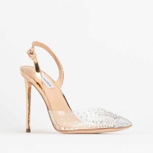 zando rose gold heels