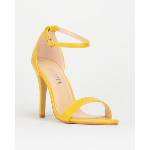 Barely There Heels Yellow Utopia 