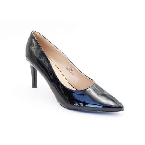 Nora mid heel courts big size black 9 LaMara Paris | Price in South ...