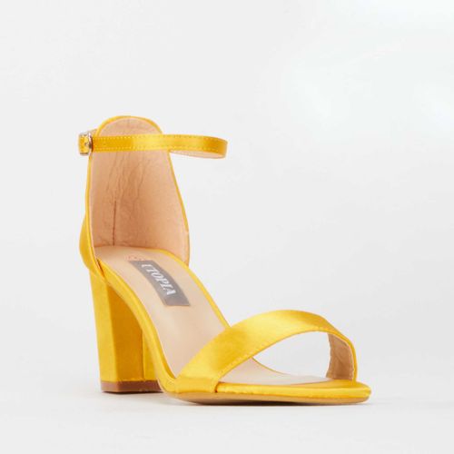 zando yellow heels