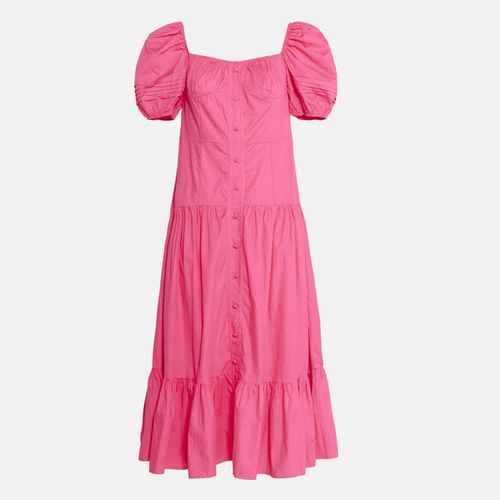 Maxi Linen Dress Fuschia Pink Cool Ice | South Africa | Zando