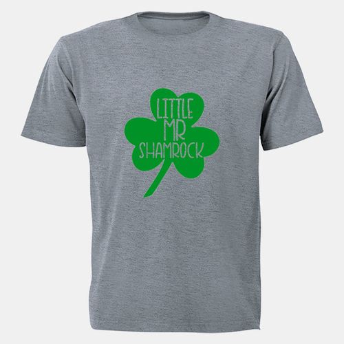 Mr Shamrock - St. Patrick's Day - Kids - Grey -T-Shirt BuyAbility ...