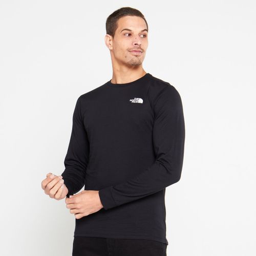 Long Sleeve Simple Dome Tee Black The North Face | South Africa | Zando