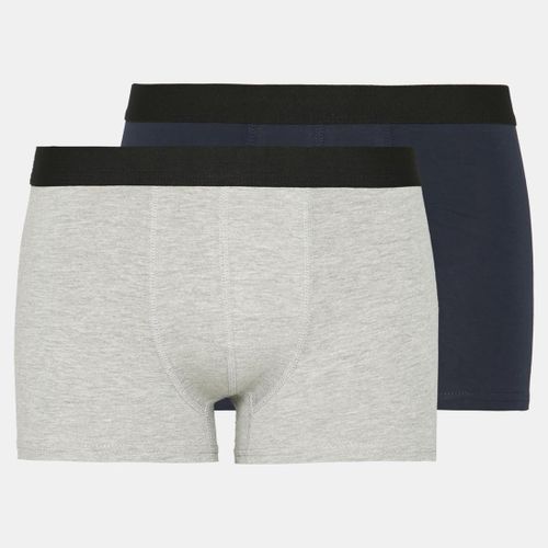 Men Regular Fit 2 Pack Boxer - Navy and Grey DeFacto | South Africa | Zando