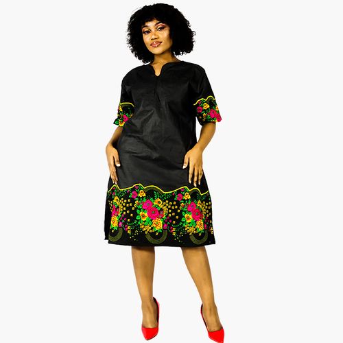 Kundai Black Tsonga Shirt Dress Africa Fashion House | South Africa | Zando