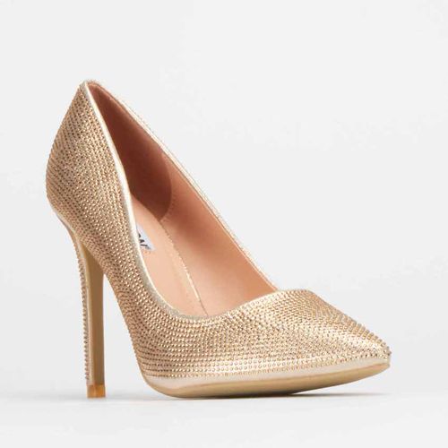 gold court heels
