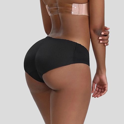 Butt Lift Hip Enhancer Padded Bum Comfortable Panties Black TruVon