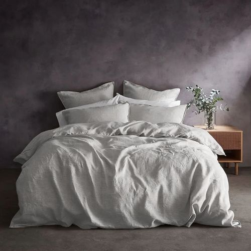 - Linen Inspired Duvet Cover - Grey Horrockses | South Africa | Zando
