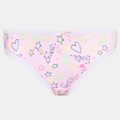 Tutti Frutti Girl Bamboo Underwear Panties 3PC Bundle (Pink)