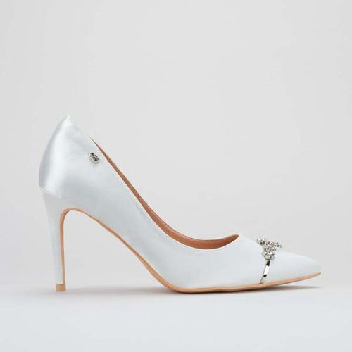 zando white heels