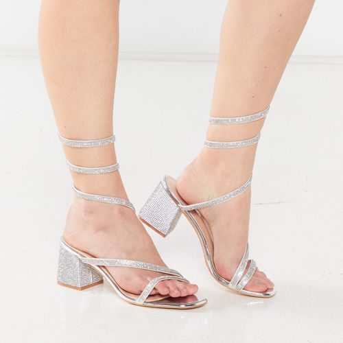 Public Desire Meera Low Heels Silver Public Desire | South Africa | Zando