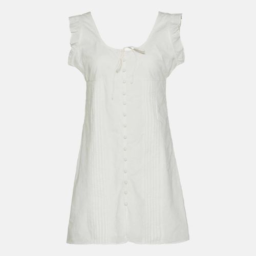 Cotton On Dolly Square Neck and Bow Detail Dress White Cotton On ...