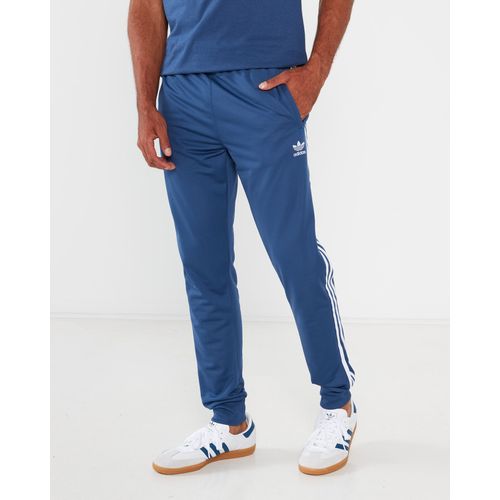 mens blue adidas track pants