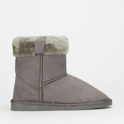 Real Fleece Boot with Collar Charcoal1 Pick n Pay | South Africa | Zando