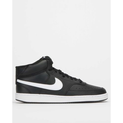 Court Vision Mid Sneakers Black/White 