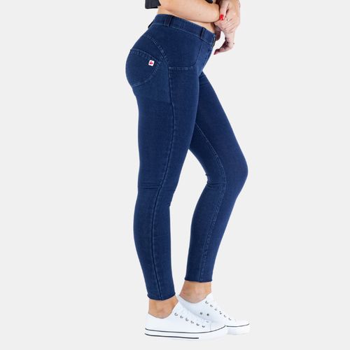 Mid waist Butt lifting Shaping pants Jeans/Jeggings - Dark Blue Shapewear, South Africa